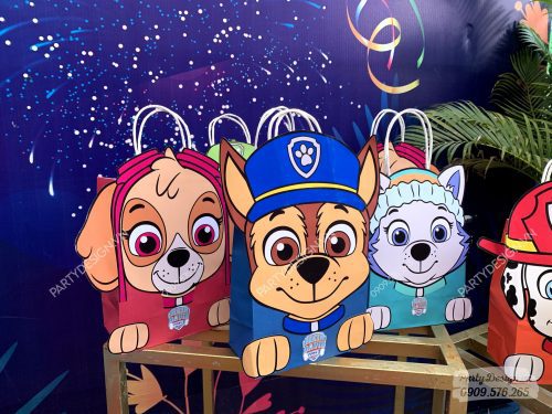 Hộp quà sinh nhật bé trai Paw Patrol