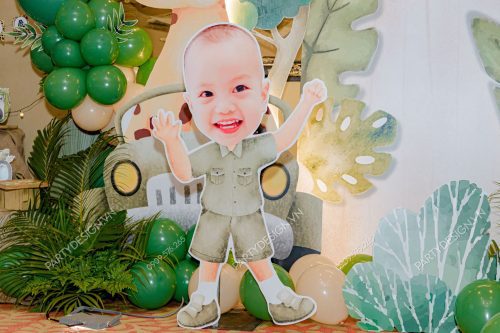 Chibi bé trai chủ đề Safari - bé Henry