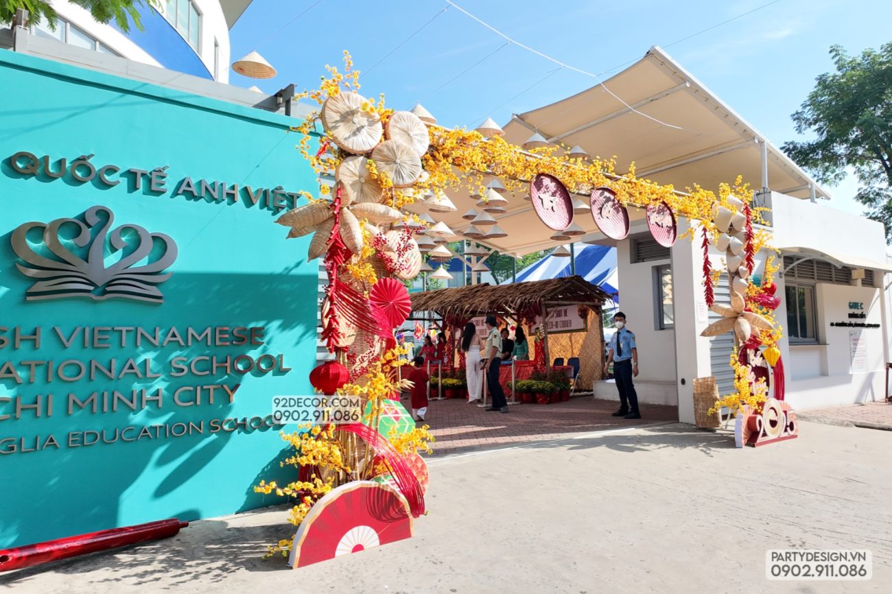 Trang trí Cổng Tết cổ truyền (3)