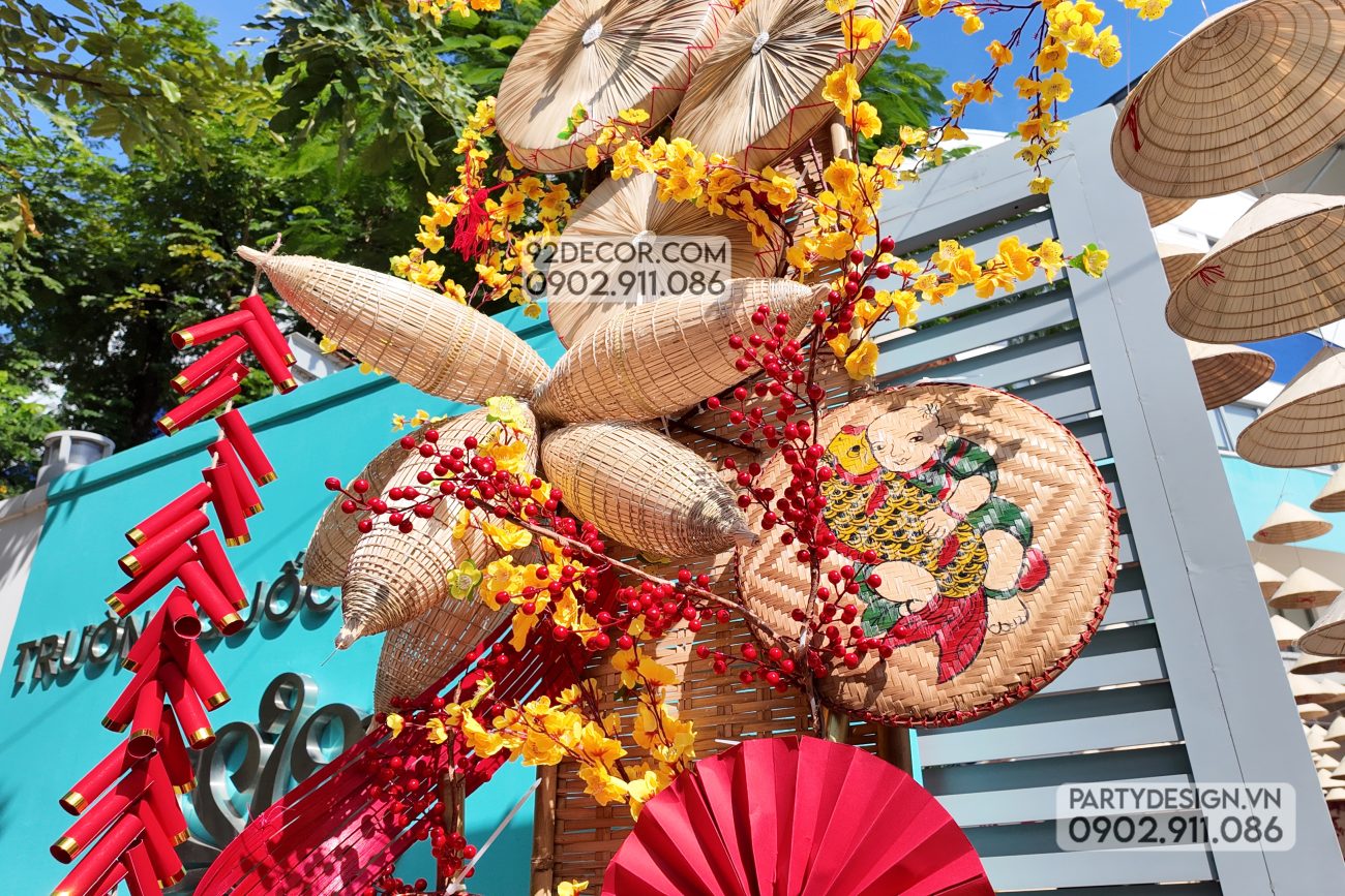 Trang trí Decor Tết cổ truyền Việt Nam - BVIS (3)